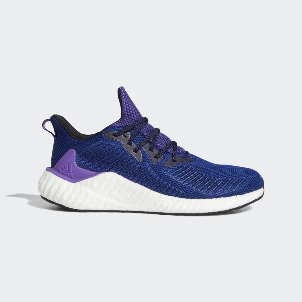 Adidas Men's Alphaboost Running Shoes Gold/Purple Ireland G54157